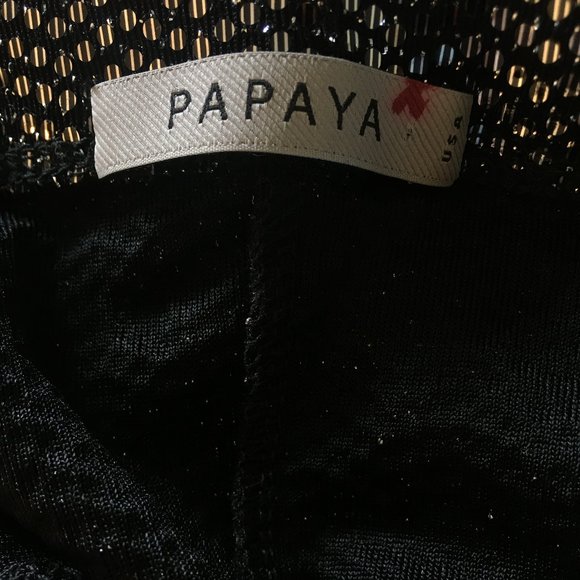 Papaya Strapless Sequin Fitted Romper - Picture 3 of 3